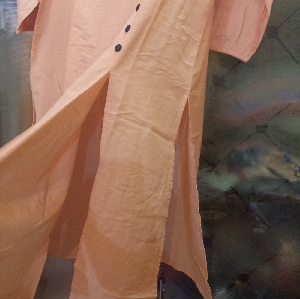 Side slit cotton kurta(size XXL) - Picture 6 of 10